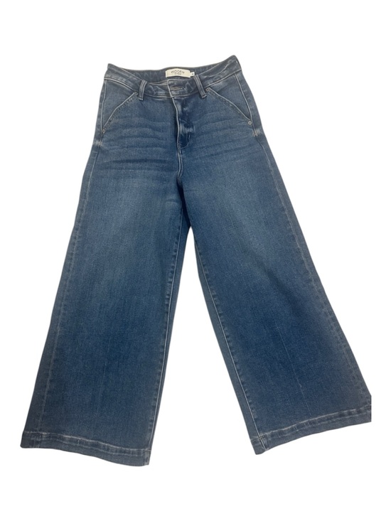 Hidden Jeans Denim - HIDDEN NYC Wide-Leg Mid Blue Jeans